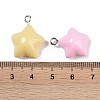 Opaque Resin Pendants RESI-H162-07P-02-3