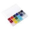 18 Colors Electroplate Glass Beads EGLA-X0006-03B-4mm-3