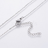 304 Stainless Steel Chain Necklaces NJEW-O108-43P-4