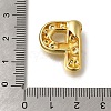 Brass with Cubic Zirconia Pendants KK-Q818-03P-G-3