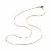 304 Stainless Steel Chain Necklaces MAK-L015-19G-3