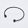Eco-Friendly 316 Surgical Stainless Steel Cuff Bangle Making STAS-J038-25B-1