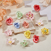 13Pcs Handmade Porcelain Beads PORC-HS0001-14-3