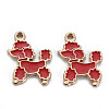 Alloy Enamel Pendants ENAM-N055-013C-NR-2