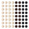 Craftdady Natural Wood Beads WOOD-CD0001-02-2