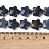 Natural Dyed & Heated Blue Aventurine Beads Strands G-P573-C09-01-5
