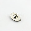 Zinc Alloy Twist Bag Lock Purse Catch Clasps PURS-PW0001-084P-1