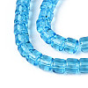 Transparent Glass Beads Strands GLAA-N065-4x4mm-A05-3