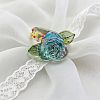 Handmade Lampwork Finger Rings WG782F0-03-1