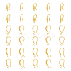 DICOSMETIC 30Pcs 3 Style Rack Plating Brass Earring Hooks KK-DC0002-02-1