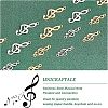 Unicraftale 8Pcs 201 Stainless Steel Links & 8Pcs 201 Stainless Steel Pendants STAS-UN0032-38-4