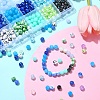 DIY Round Acrylic Beads Bracelets Making Kits DIY-YW0009-31-3