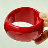 Exaggerated Geometric Shape Resin Bangles for Women FS-WG48DEE-07-1
