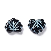 Black Opaque Acrylic Beads OACR-G016-34A-3