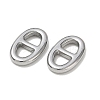 Non-Tarnish 304 Stainless Steel Connector Charms STAS-F247-03-P-2