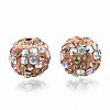 Pave Disco Ball Beads RB-T017-04-04-2