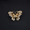 Exquisite Butterfly Rhinestone Brooch PW-WGF328A-01-1