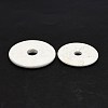 Donut Natural Howlite Pendants G-H268-E02-A-3