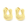Rack Plating Brass Earrings EJEW-S222-01G-U-1