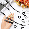 Gorgecraft 16 Strands Rubber Lanyard Straps DIY-GF0007-93A-3