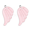 Translucent Resin Pendants RESI-N033-01-B03B-2