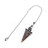 Resin Pointed Dowsing Pendulums PW-WGD4C0F-01-1