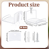 ABS Baseball Cap Hook FIND-WH0173-493A-2