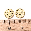 Hollow 304 Stainless Steel Charms STAS-G385-05G-02-3