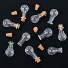 10Pcs Clear Glass Wishing Bottles AJEW-TA0002-85A-2