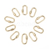 Brass Screw Carabiner Lock Charms LS-KK-T047-07G-1