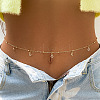 Alloy Link Chain Tassel Belly Chains WG10755-19-1