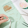 200Pcs 304 Stainless Steel Flat Head Pins STAS-UN0058-92C-G-5