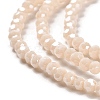 Electroplate Opaque Glass Beads Strands LS-EGLA-A035-P3mm-A05-3