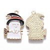 Halloween Theme Alloy Enamel Pendants ENAM-J649-03LG-2