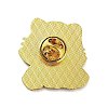 Halloween Theme Golden Alloy Brooches JEWB-U002-06D-2