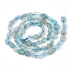 Natural Apatite Beads Strands G-T107-09-2