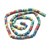 Dyed Synthetic Turquoise Beads Strands G-D356-B01-01-2