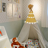 2Pcs Cloth Bowknot Hanging Banner for Christmas Tree Decoration AJEW-SP0002-82B-7