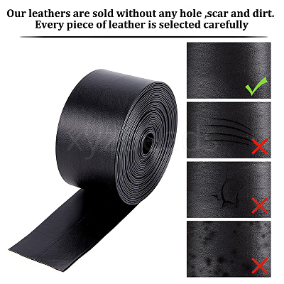 Soft Flat Imitation Leather Cord LC-WH0006-02A-01-1