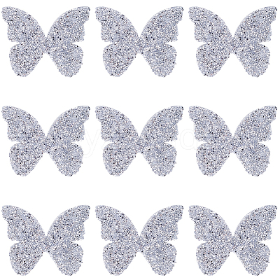 Resin Rhinestone Hotfix Rhinestone Iron on/Sew on Cloth Patches DIY-WH20063-030G-1