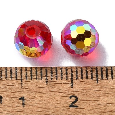 AB Color Plated Glass Beads EGLA-P059-02A-AB08-1