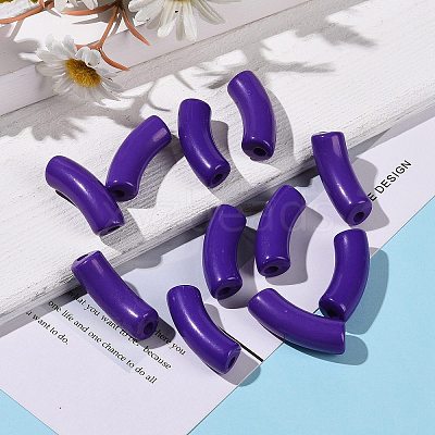 Opaque Acrylic Beads SACR-S677-041-1