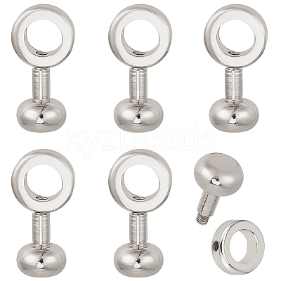 6Pcs Brass Zipper Insert Buckles KK-CY0001-04P-1