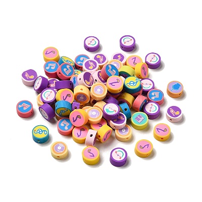 Handmade Polymer Clay Beads CLAY-E001-01C-1
