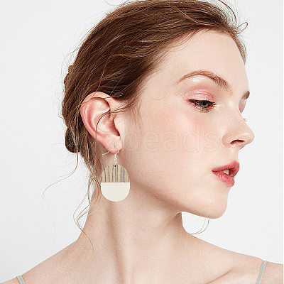 DIY Dangle Earring Making Kits RESI-OC0001-24-1
