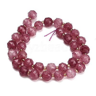 Dyed Imitation Jade Glass Beads Strands GL-Z001-02A-07-1
