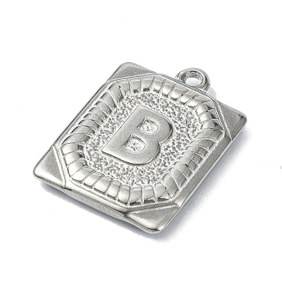 Anti-Tarnish 304 Stainless Steel Pendants STAS-U033-01P-B-1