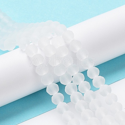 Transparent Glass Beads Strands EGLA-A034-T2mm-MD19-1