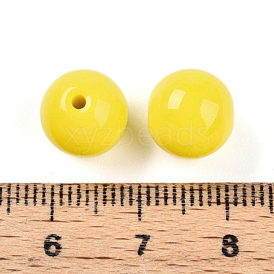 Opaque Solid Color Glass Beads LS-GLAA-N007-10mm-A02-1