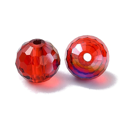 AB Color Plated Glass Beads EGLA-P059-02B-AB08-1